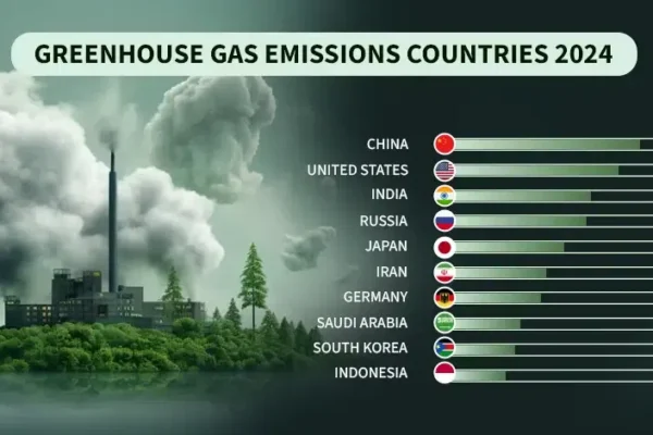 Top 10 Carbon Emission Countries in the World in 2024