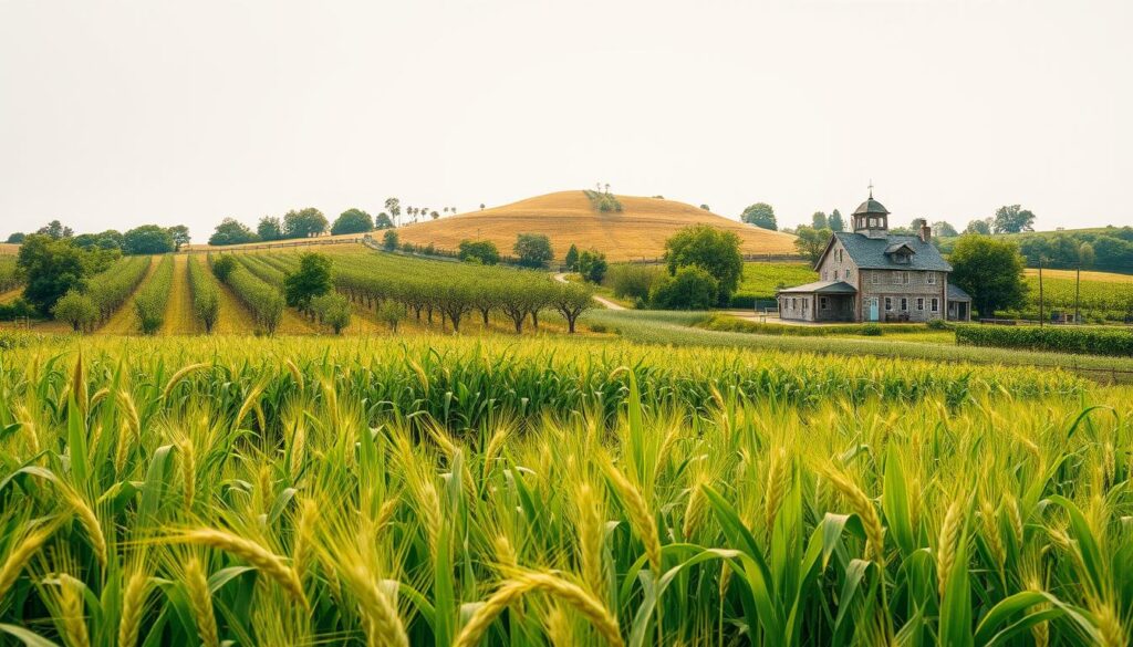 Major Crops and Their Growing Seasons