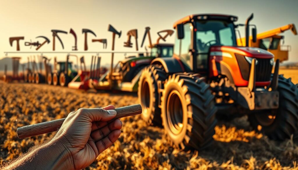 agricultural tools evolution