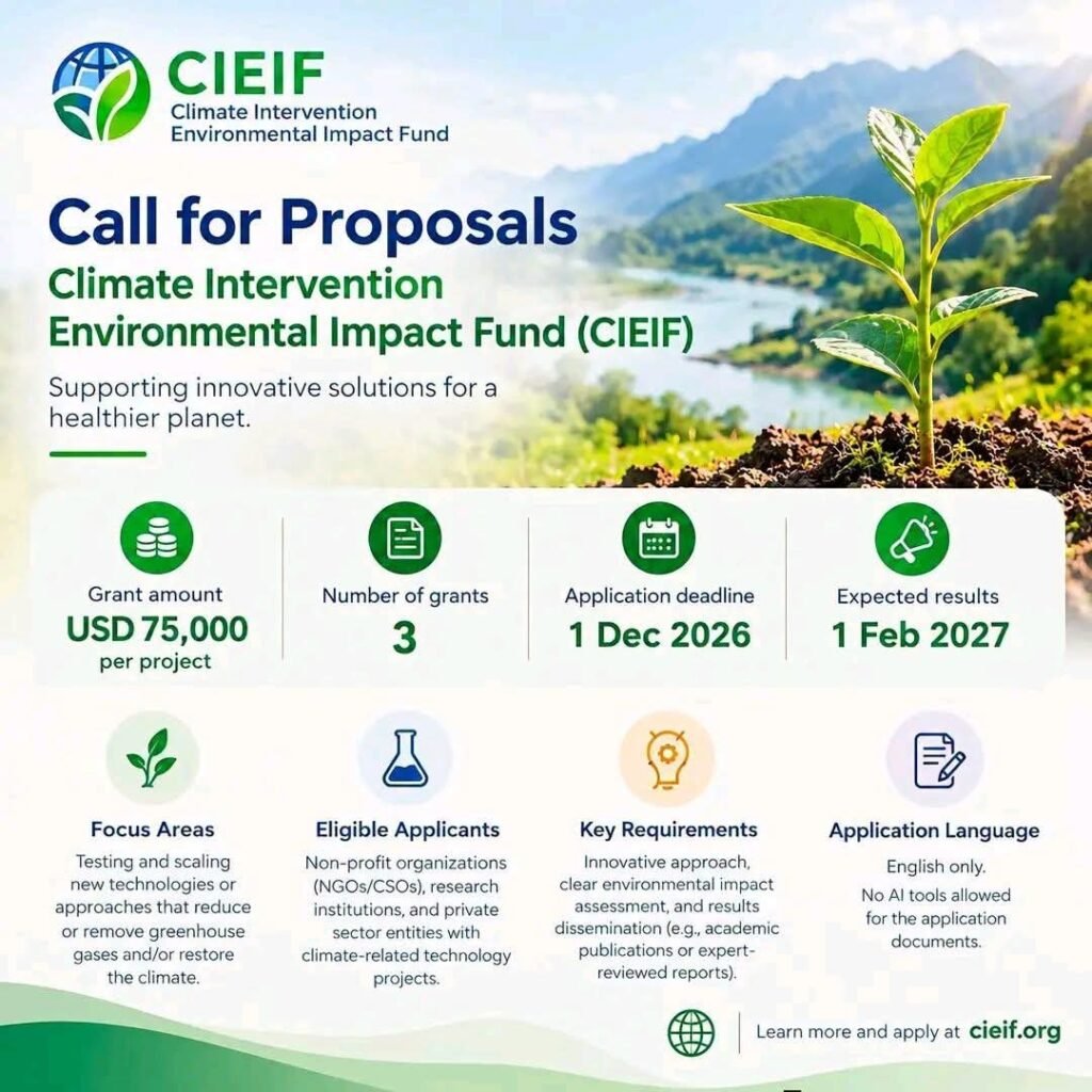CIEIF Grants 2026